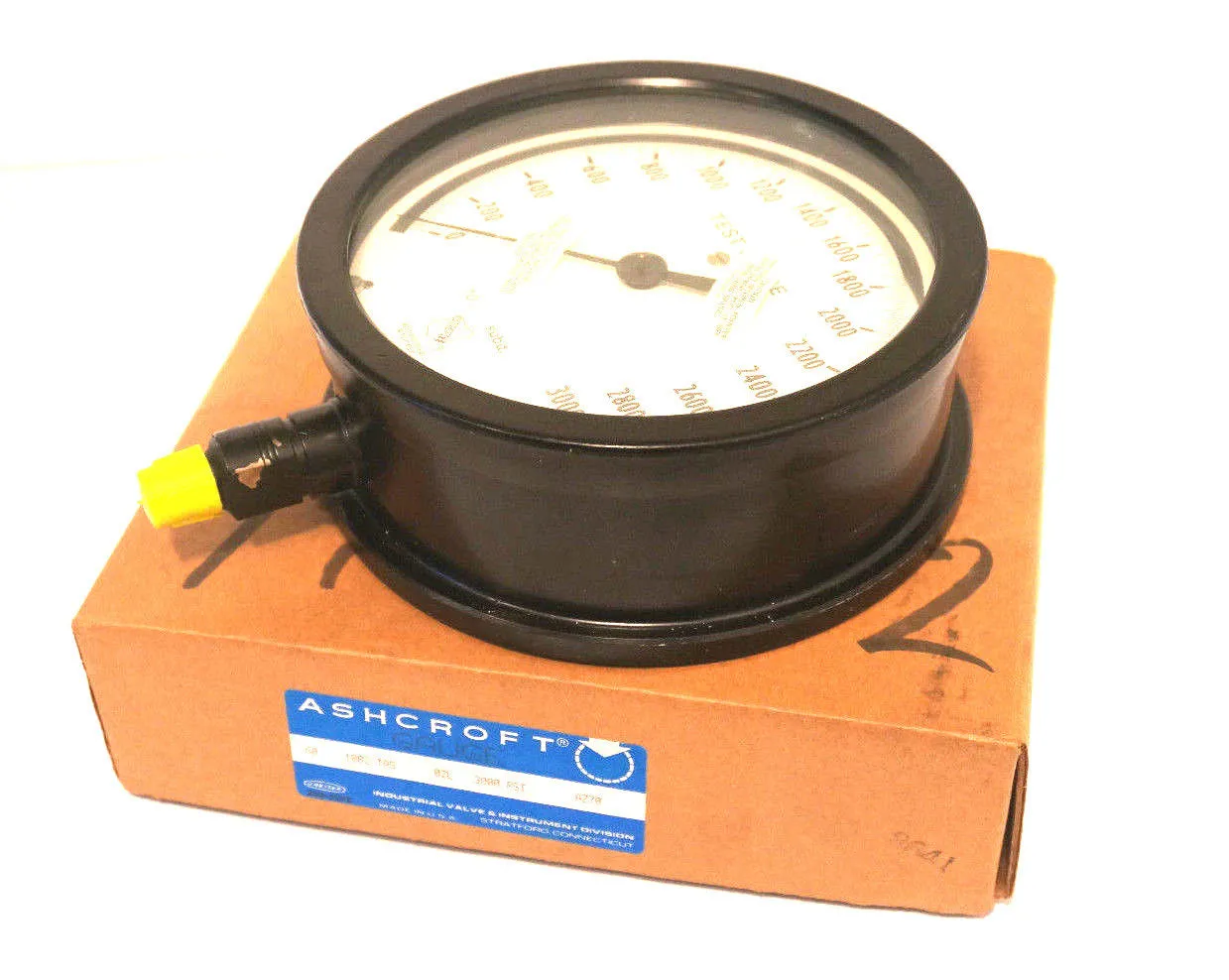 NEW ASHCROFT 60-1082-TAS-02L-3000 GAUGE 3000 PSI 601082TAS02L3000