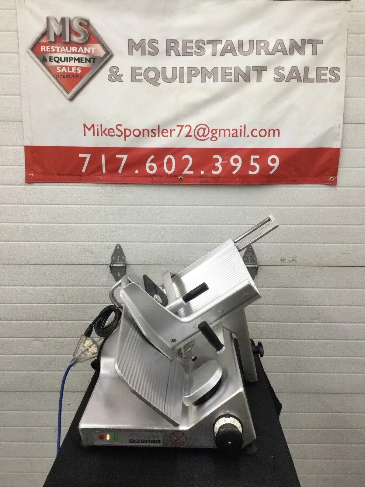 Bizerba GSPH 2016 Deli Slicer Tested And Working