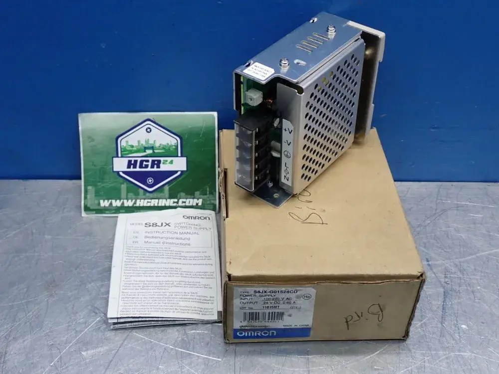 NEW OMRON S8JXG01524CD