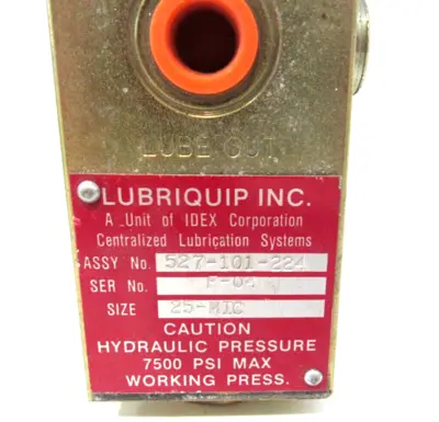 NEW LUBRIQUIP 527-101-224 HYDRAULIC FILTER 527101224