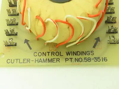 Cutler Hammer 583516 58-3516 Firing Amp Control Windings PC Circuit Board