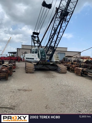 Used 2009 TEREX HC80 Crawler Cranes Louisiana US | Proxy Equipment #1388970