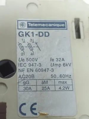 Used TELEMECANIQUE GK1-DD Miscellaneous Equipment (Electrical & Power) | Surplus Asset Holdings #1198506