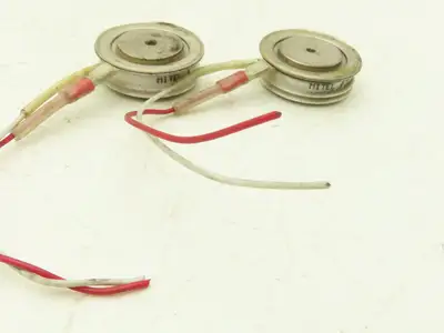 Mitel DCR604SE1818-1289 Thyristor Puck Rectifier Diode 1.5" Dia Lot of 2