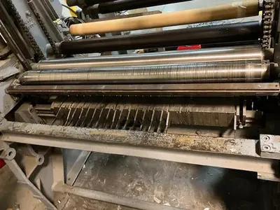 43" Johnstone Two Drum Rewinder