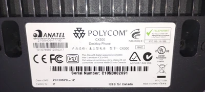 NEW Polycom Desktop Phone 2705-09- 1110 Desktop VoIP Phone For Microsoft Team