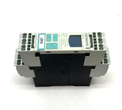 USED SIEMENS DIGITAL MONITORING RELAY 12-POL FOR 3-PHASE