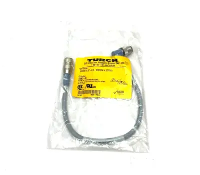 New | in-Stock Turck Flexlife Double Ended Cordset Connector Accessories Michigan US | Maverick Industrial Sales #1468139