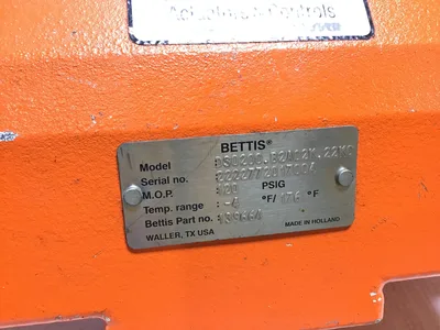 Bettis DS0200.B2A02K.22K0 Pneumatic Rack and Pinion Actuator 120PSIG