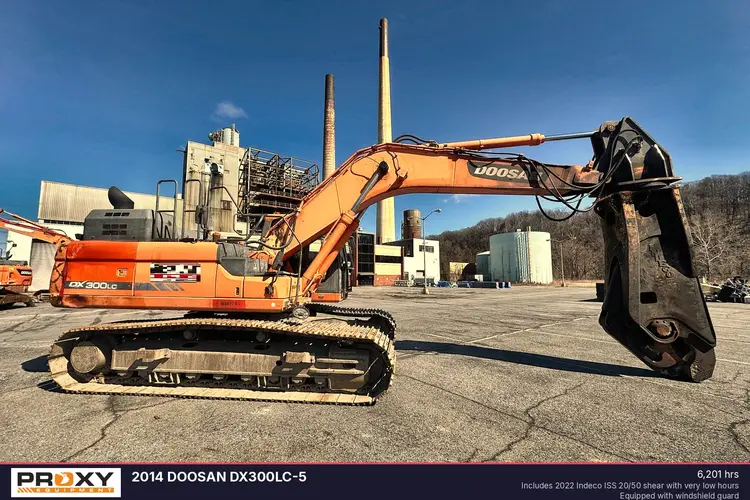 Used 2014 DOOSAN DX300LC-5 Excavators Louisiana US | Proxy Equipment #1388561