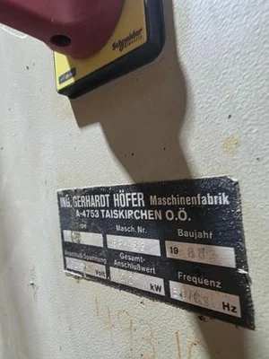 Used 1988 HÖFER CASE CLAMP Case Clamps Indiana US | Machine Solutions, LLC #1714627