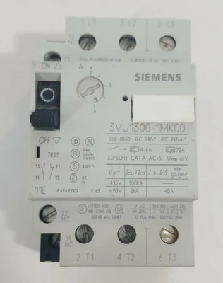 Used Siemens 3VU1300-1MG00 Circuit Breakers Indiana US | J&J Industrial Supply #1513313