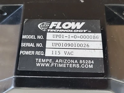 NEW Flow Technology UP01-1-0-0000B6