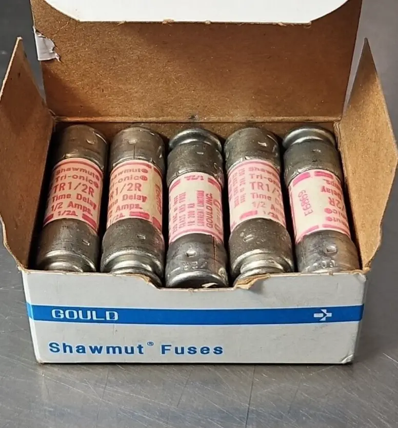 Gould shawmut TR1/2R Time delay relay. Lot of 10. Loc4D24