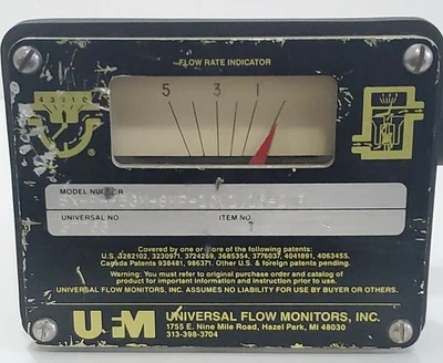 USED Universal Flow Monitors Inc. SX-PHF5GM-8MP-10V1.16-2WR