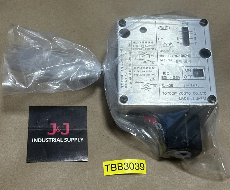 New | in-Stock TOYOOKI HW1-3T1-02-DC-L Relays & Switches Indiana US | J&J Industrial Supply #1078873