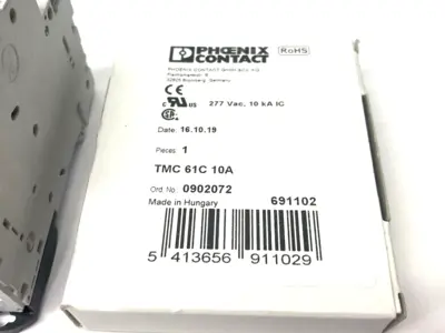 New | in-Stock Phoenix Contact Miniature Circuit Breaker 0902072 Circuit Breakers Michigan US | Maverick Industrial Sales #1398650