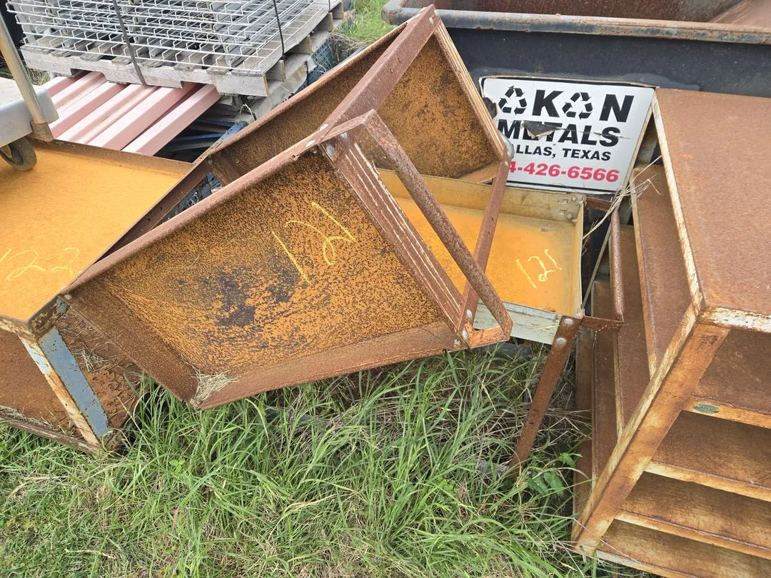 (2) Scrap Cart