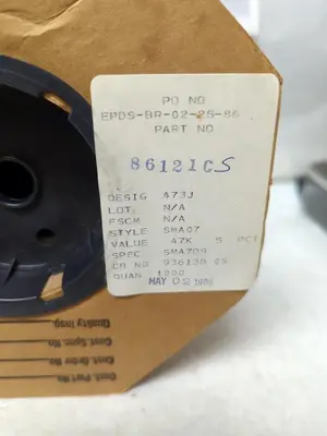 New | in-Stock CORNING STYLE SMA07 Miscellaneous Equipment (Electrical & Power) | Surplus Asset Holdings #1195486