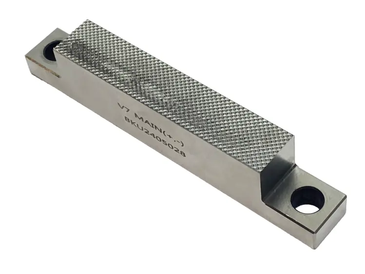 Used BRANSON Ultrasonic Anvil Knurled Steel Tooling Fixture V7 Main(+,-) Tooling & Accessories (Other) Michigan US | Maverick Industrial Sales #1400596