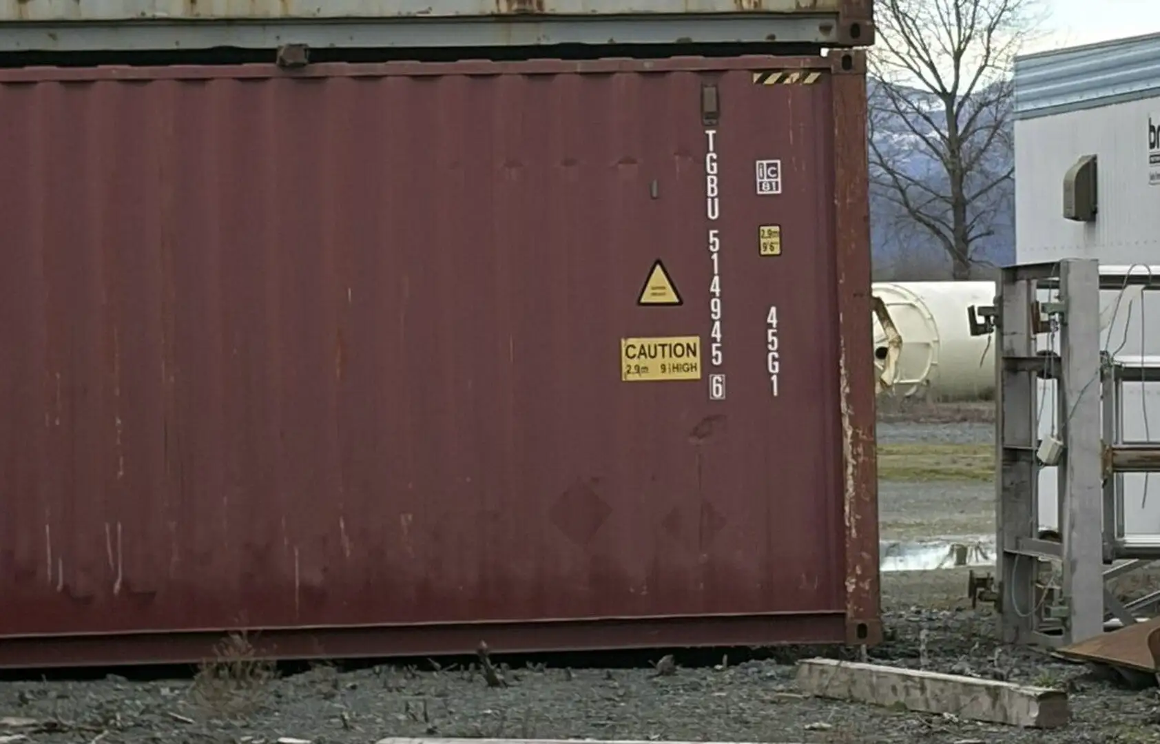40 ft High-Cube Shipping Container - TGBU5149456