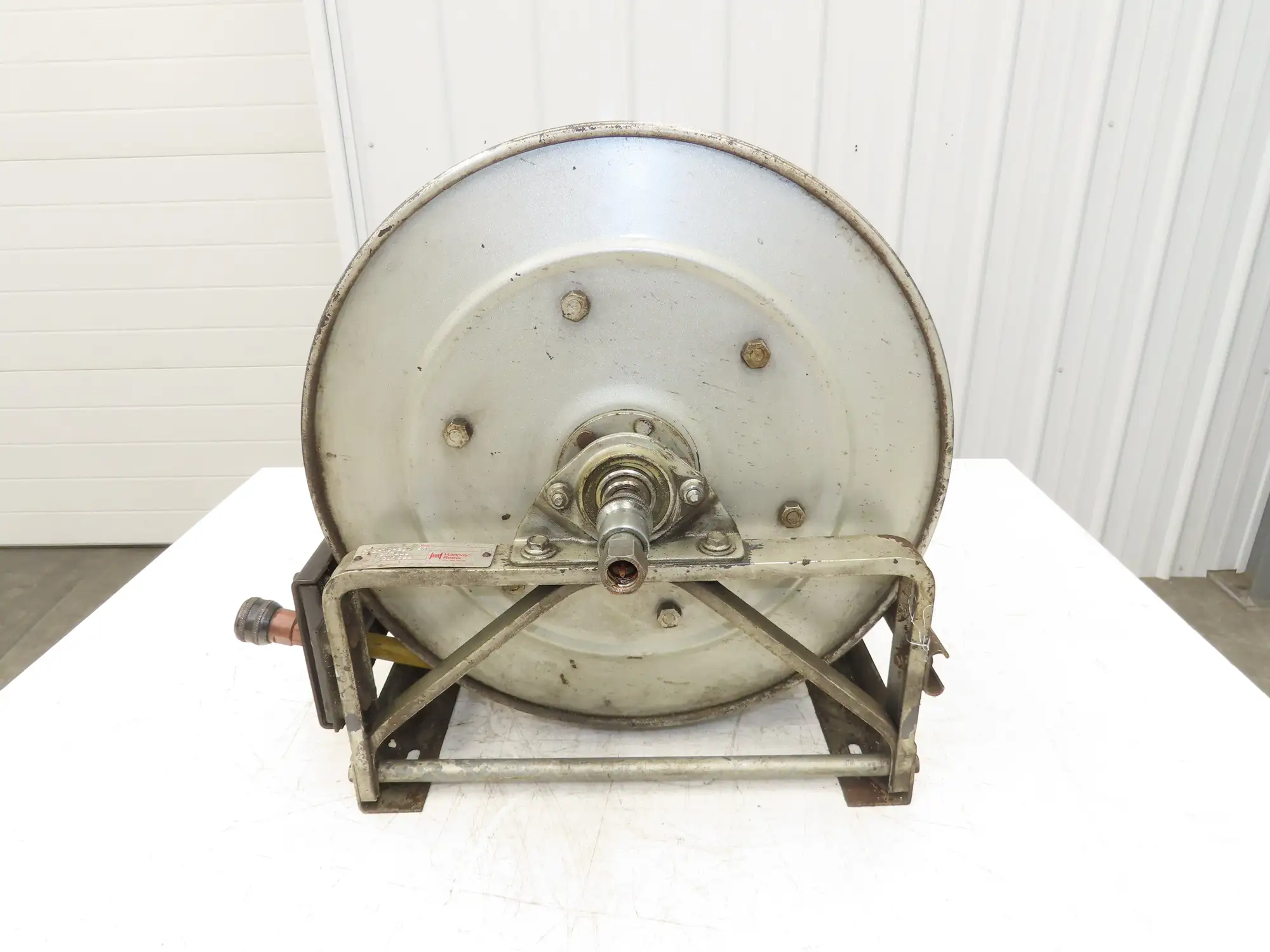 Hannay Reels 716-19-20C SR Retractable Industrial Air Hose Reel 1/2" X 47'