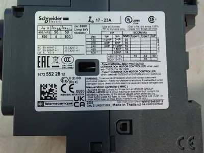 Used SCHNEIDER ELECTRIC GV2P21 Circuit Breakers Ohio US | HGR 24 #1006781