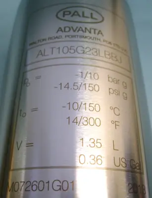 New | in-Stock Pall ALT105G23LBBJ Miscellaneous Laboratory Equipment New Hampshire US | Bitter End Trading #1545679