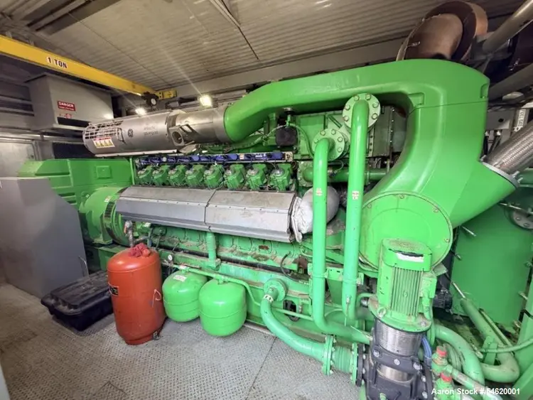 Used JENBACHER JGS-416 Gas Generators Illinois US | Aaron Equipment #1369564