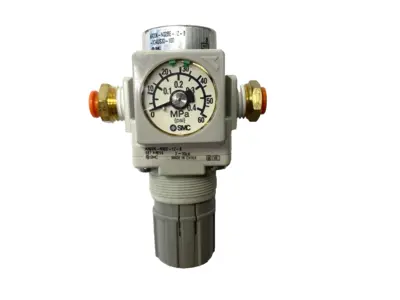 USED SMC PNEUMATIC MODULAR REGULATOR 1/4" NPT