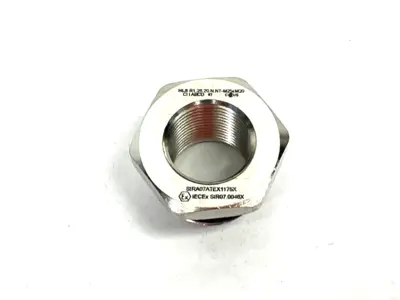 New | in-Stock HLS Thread Reducer Fitting, Nickel Plated Brass Arbors & Adapters Michigan US | Maverick Industrial Sales #1400039