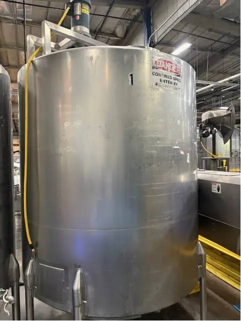 Used Stainless Steel Tank 1800 Gallon Stainless Steel Tanks California US | Elite Machine #892231