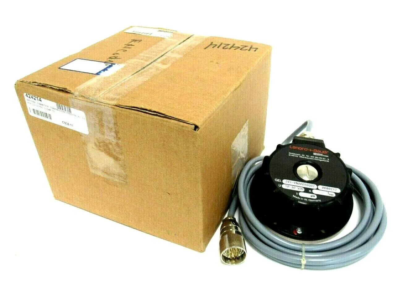NEW LENORD BAUER GEL291-VN00050G02 INCREMENTAL ENCODER 12 PIN GEL291VN00050G02