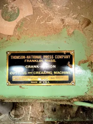 2001 Thomson -National 28 x 41 Die Cutter