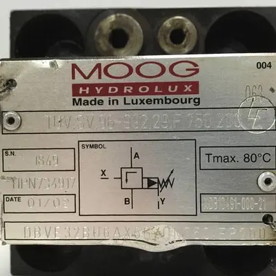 USED MOOG DBVE32BU6AX6GQN750EP200