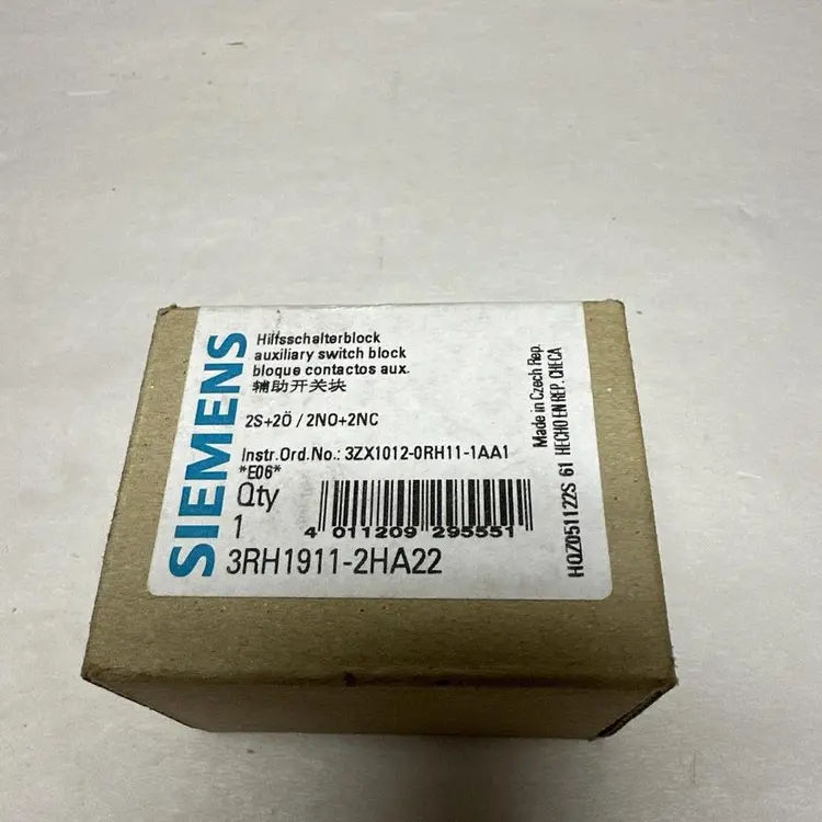 Used SIEMENS 3RH1911-2HA22 Miscellaneous Equipment (Electrical & Power) | Surplus Asset Holdings #1196291