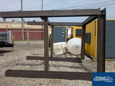 USED De Dietrich 500 Gal DeDietrich Glass Lined Reactor, 100/100#