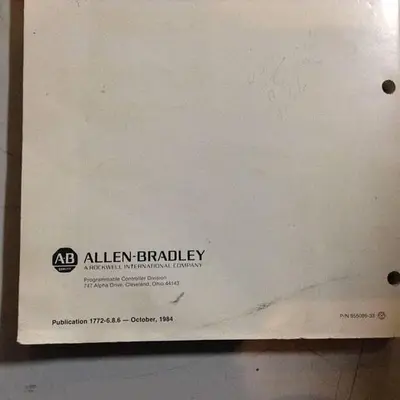 USED ALLEN BRADLEY 1772-6.8.6
