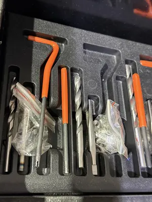 Drill, Tap, Helicoil Set & T-Slot Clamp Set