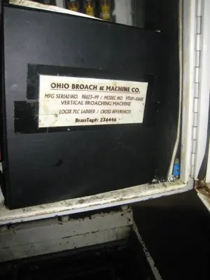 OHIO BROACH VTUP-1066X Vertical Table-Up Broaches | Machinery Intl. Corp. (3)