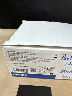 NEW Omron D4BL-2DRA