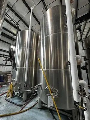 Used 2015 PROSPERO SK 30 BBL PRODUCTION BREWHOUSE Brewing Equipment Oregon US | Ager Tank & Equipment Co. #1365431
