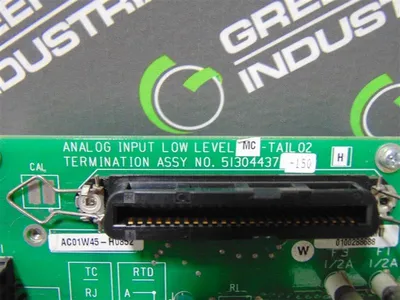 Honeywell MC-TAIL02 Analog Input Termination Board 51304437-150 Rev. H Used