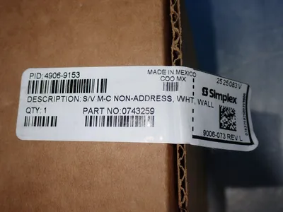 Used SIMPLEX 49069153 Security & Surveillance Ohio US | HGR 24 #1249414