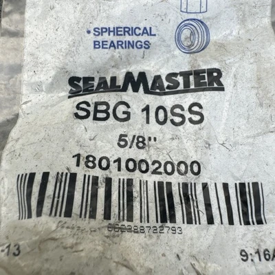 New | in-Stock SealMaster SBG 10SS Bearings California US | Davliegogo LLC #1705907