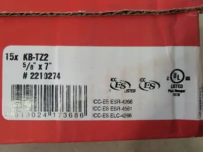 NEW HILTI KB-TZ2