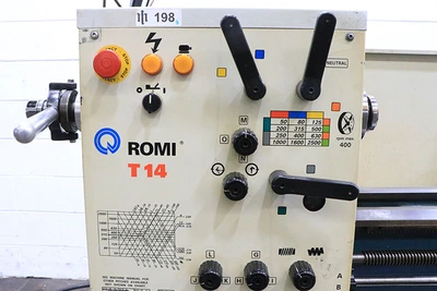 14"x40"cc ROMI Engine Lathe