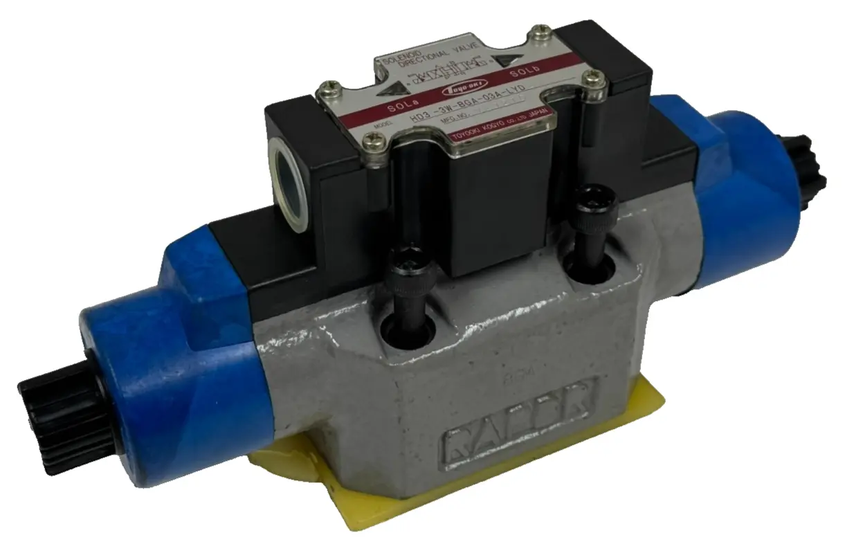 NEW TOYOOKI KOGYO HD3-3W-BGA-03A-LYD1 DIRECTIONAL SOLENOID VALVE 9E9270