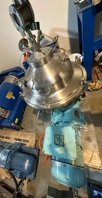 Westfalia SA 20-06-576 ATEX clarifier centrifuge, 316SS.