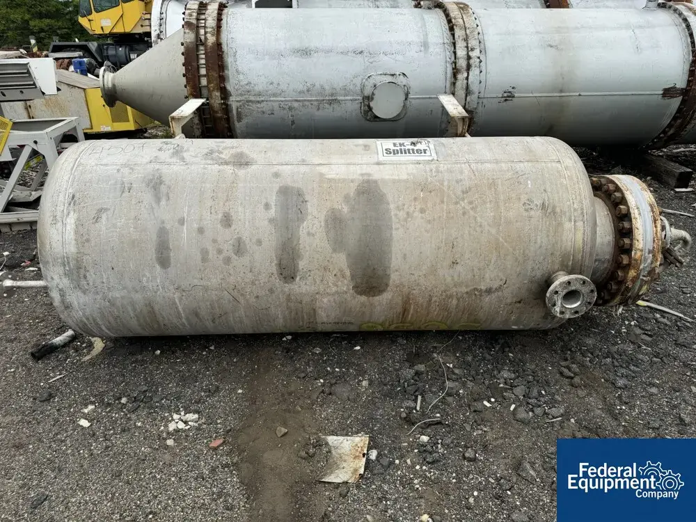 USED Whiting Metals 550 Gal Whiting Metals Receiver, 316L, 150#